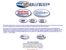 Tablet Screenshot of powerboats.com